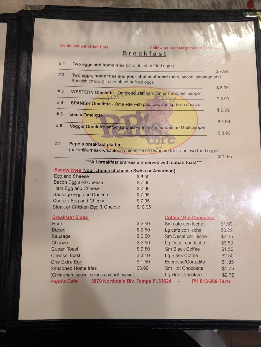 Pepo's Cafe - Northdale Blvd Menu - Image 6